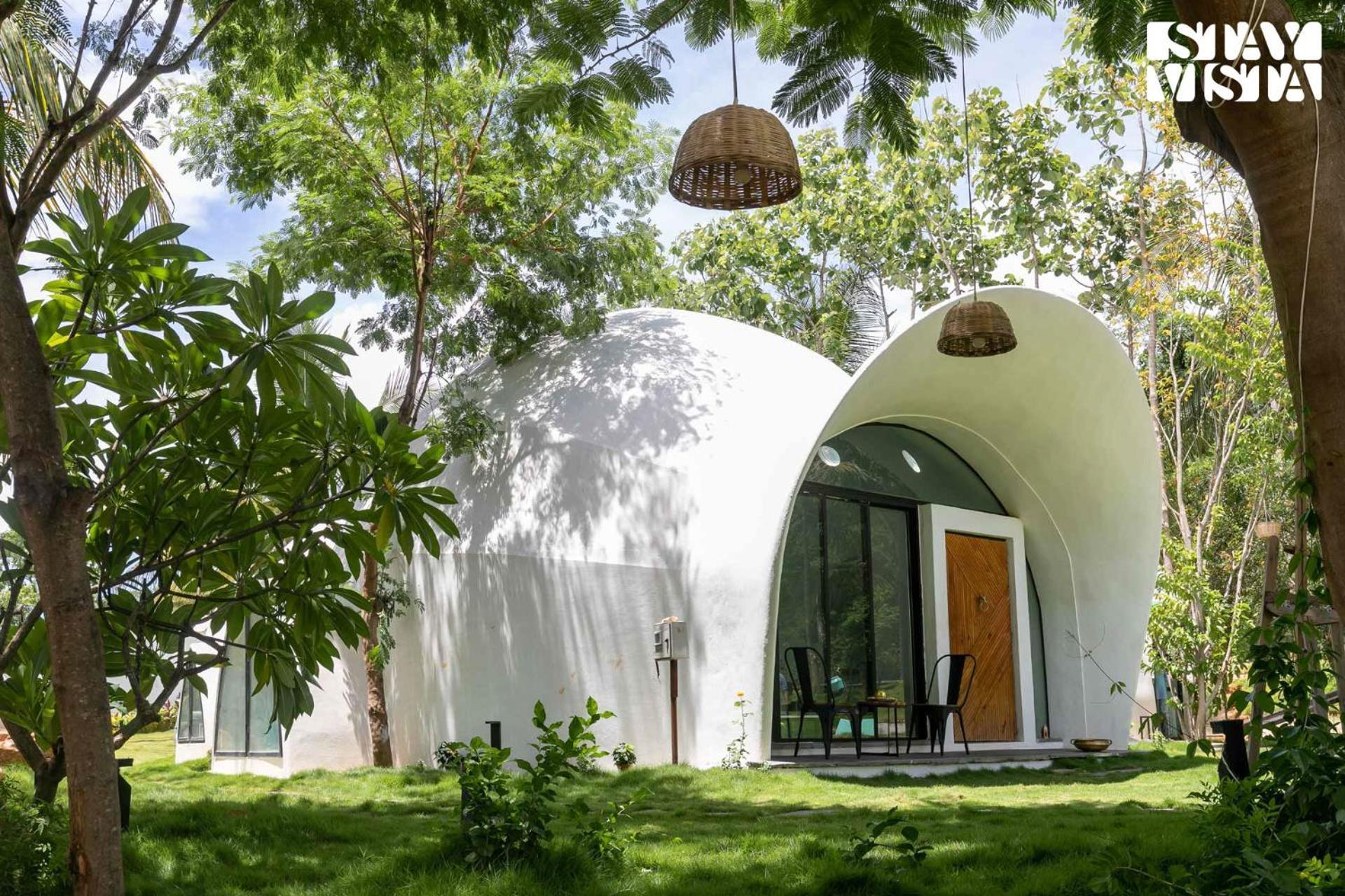 Stayvista At Shwaas Mysore With Private Pool Exteriér fotografie