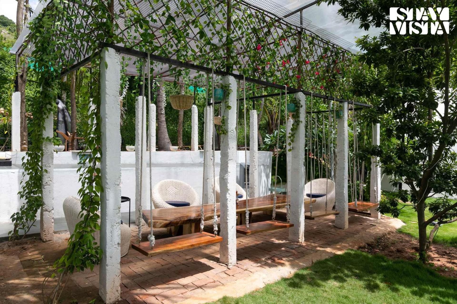 Stayvista At Shwaas Mysore With Private Pool Exteriér fotografie