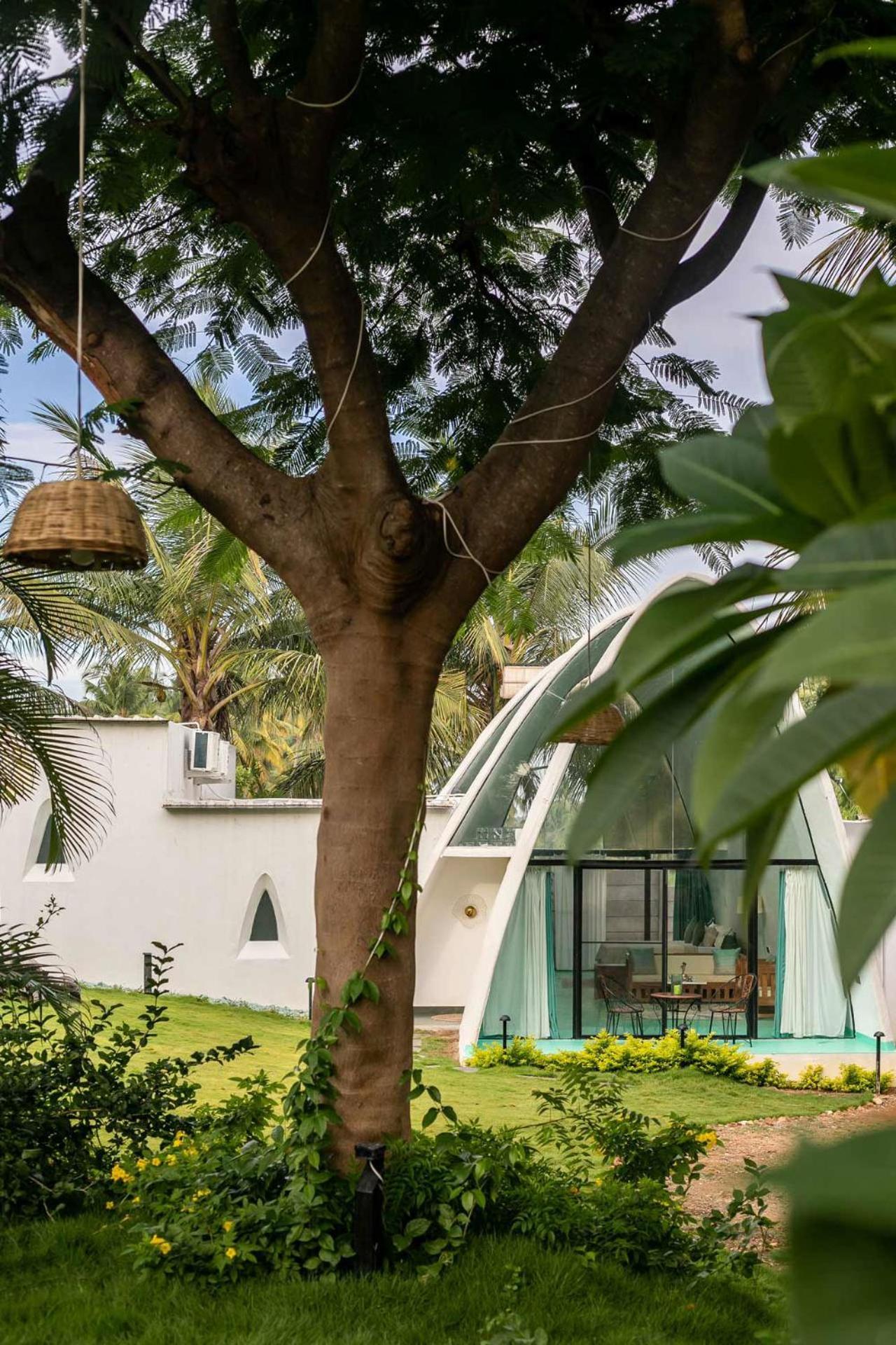 Stayvista At Shwaas Mysore With Private Pool Exteriér fotografie